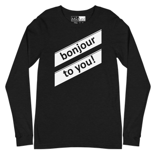 Unisex Sleeve-Shirt Black -Line No.51 "1 of 10K Limited-Exclusive" by Léon LeRef