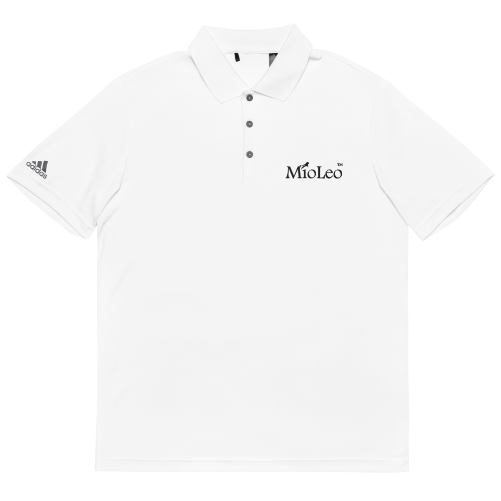 Unisex Polo-Shirt White-Line No.147 "unlimited" by MioLeo