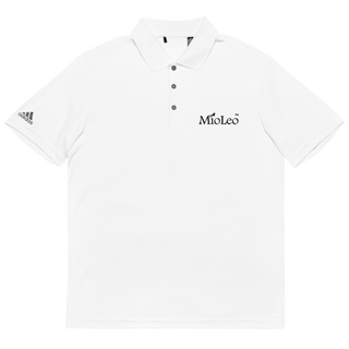 Unisex Polo-Shirt White-Line No.147 "unlimited" by MioLeo