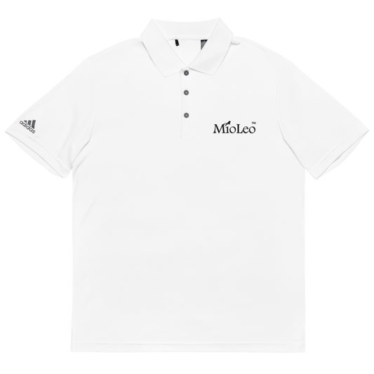 Unisex Polo-Shirt White-Line No.147 "unlimited" by MioLeo