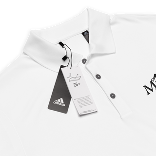 Unisex Polo-Shirt White-Line No.147 "unlimited" by MioLeo