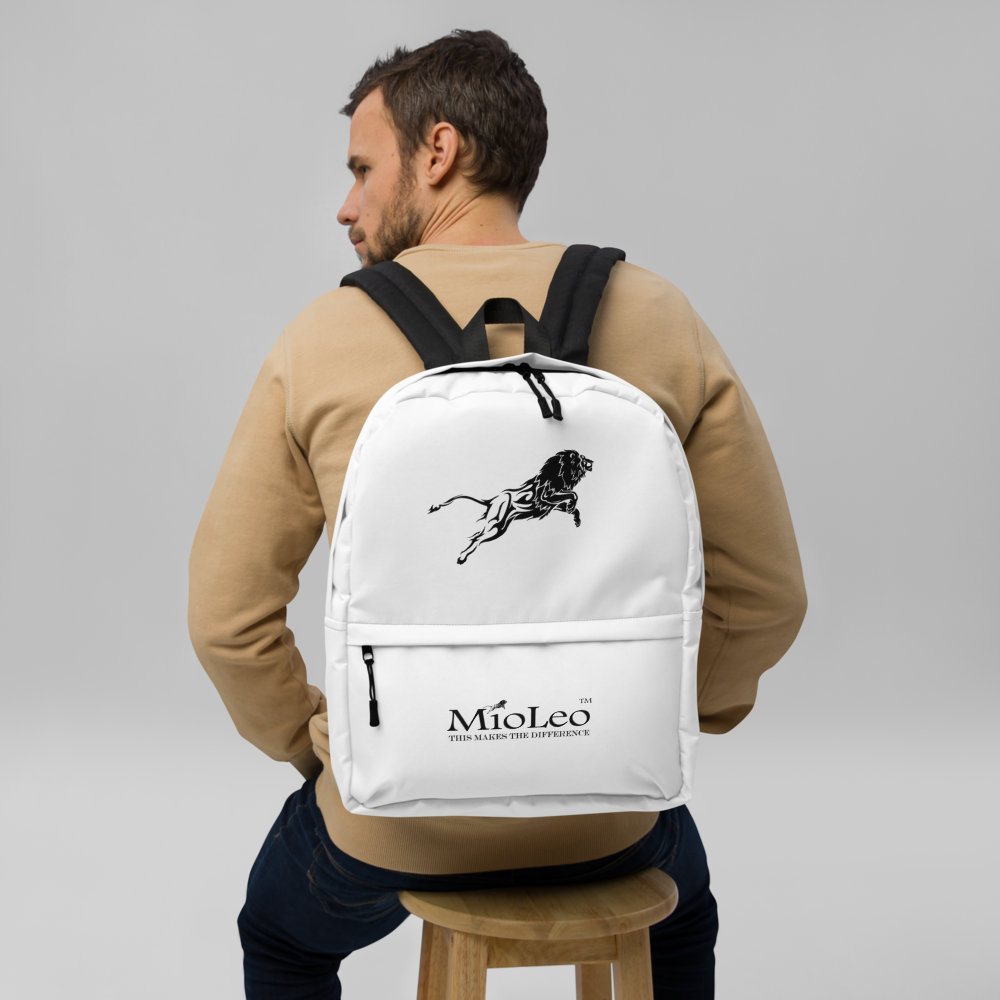 Backpack White-Line No.805 "unlimited" by MioLeo