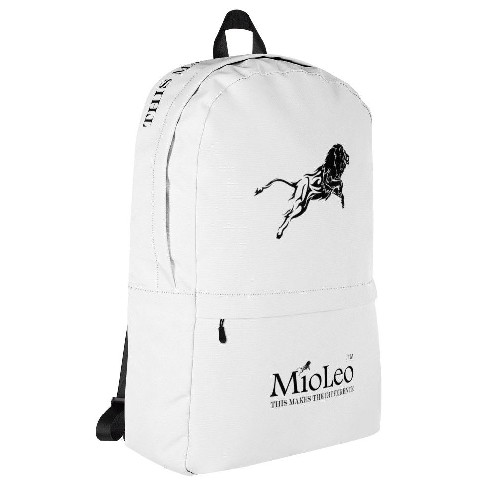 Backpack White-Line No.805 "unlimited" by MioLeo