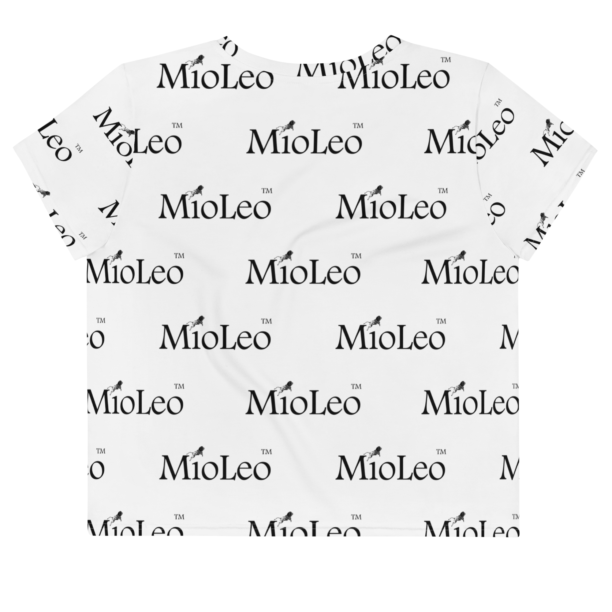 Women´s Crop Tee White-Line No.202 "1 of 1K Master-Exclusive" by MioLeo