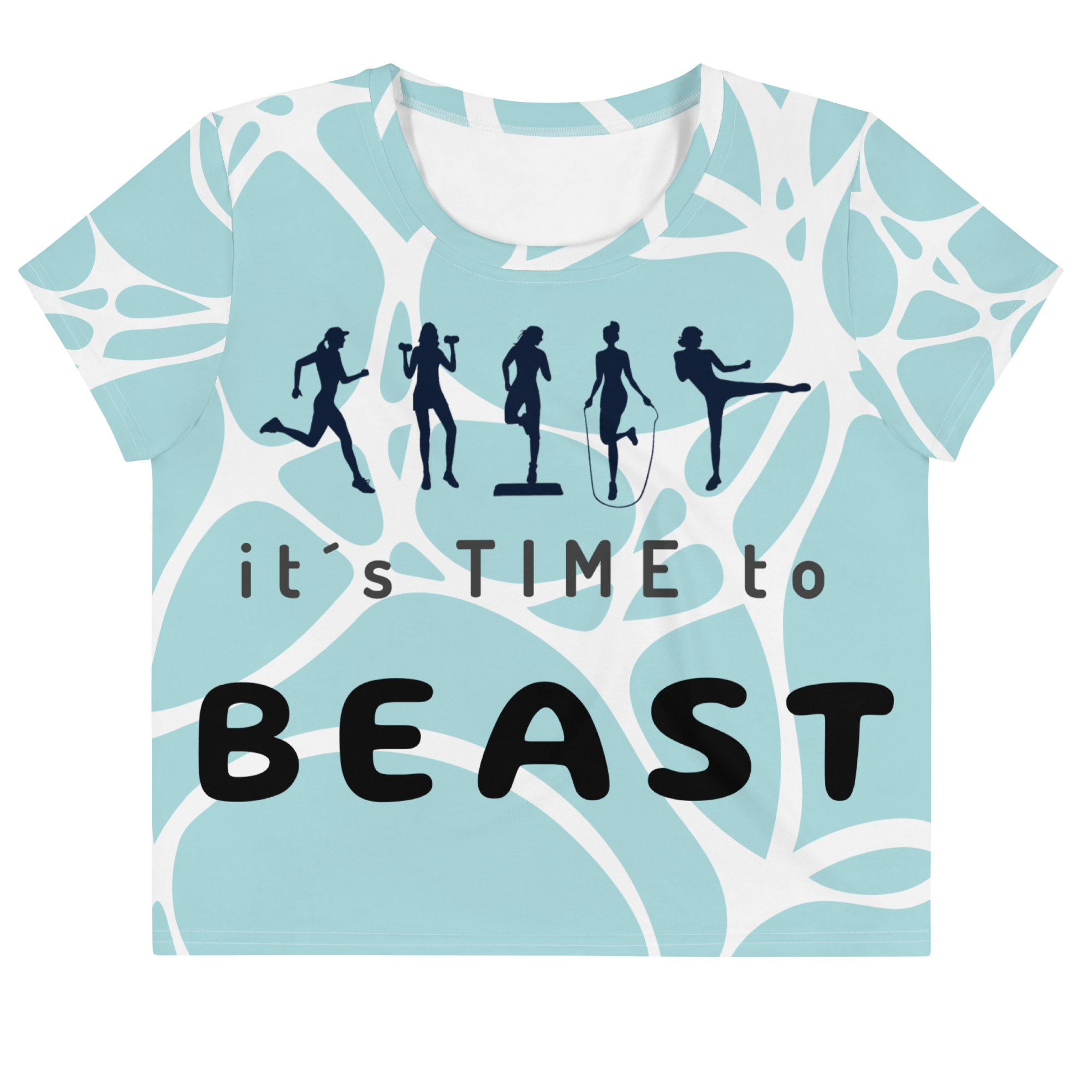 Women´s Crop Tee Sport-Line No.176 "1 of 500 High-End-Exclusive" by MioLeo