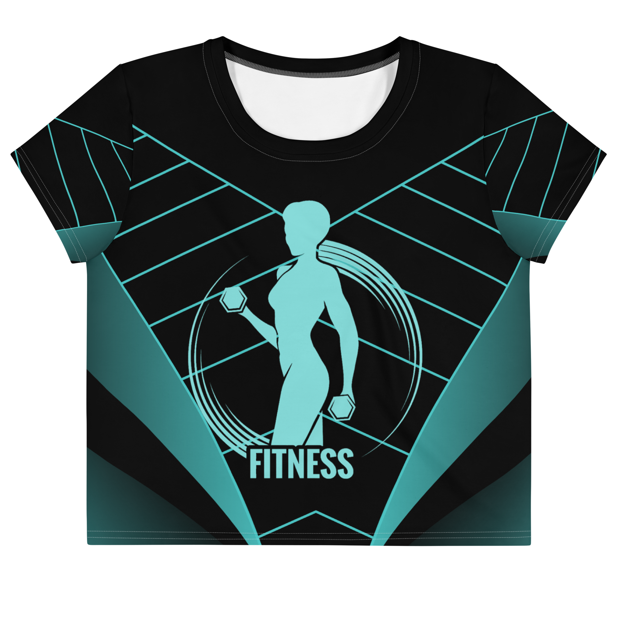 Women´s Crop Tee Sport-Line No.114 "1 of 5K Premium-Exclusive" by MioLeo