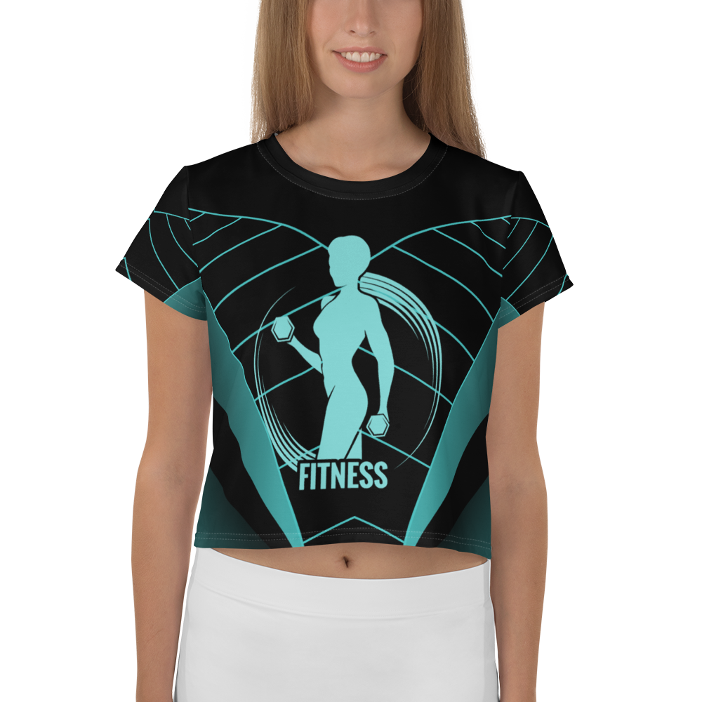 Women´s Crop Tee Sport-Line No.114 "1 of 5K Premium-Exclusive" by MioLeo