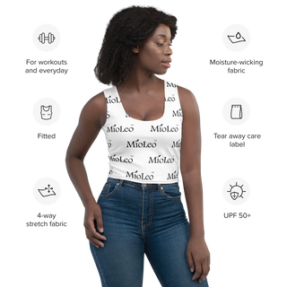 Women´s Crop-Top White-Line No.202 "1 of 1K Master-Exclusive" by MioLeo