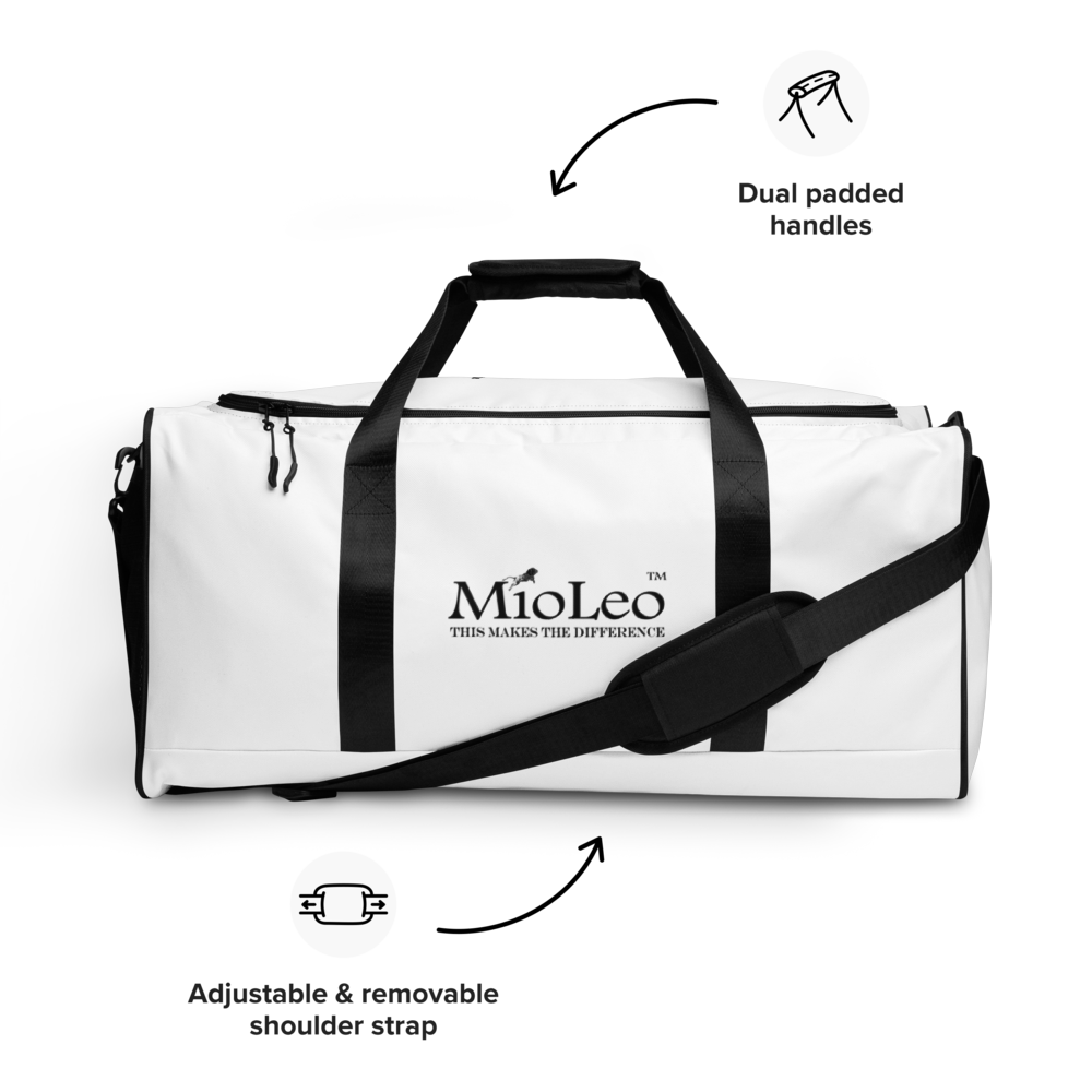 Duffle-Bag White-Line No.802 "unlimited" by MioLeo