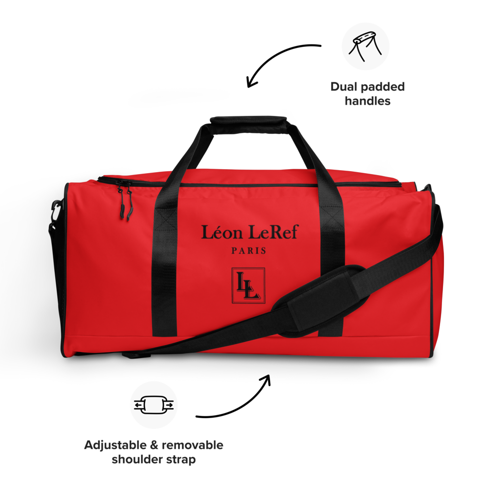 Duffle-Bag Black-Line No.802-3 "1 of 250 Ultra-Exclusive" by MioLeo