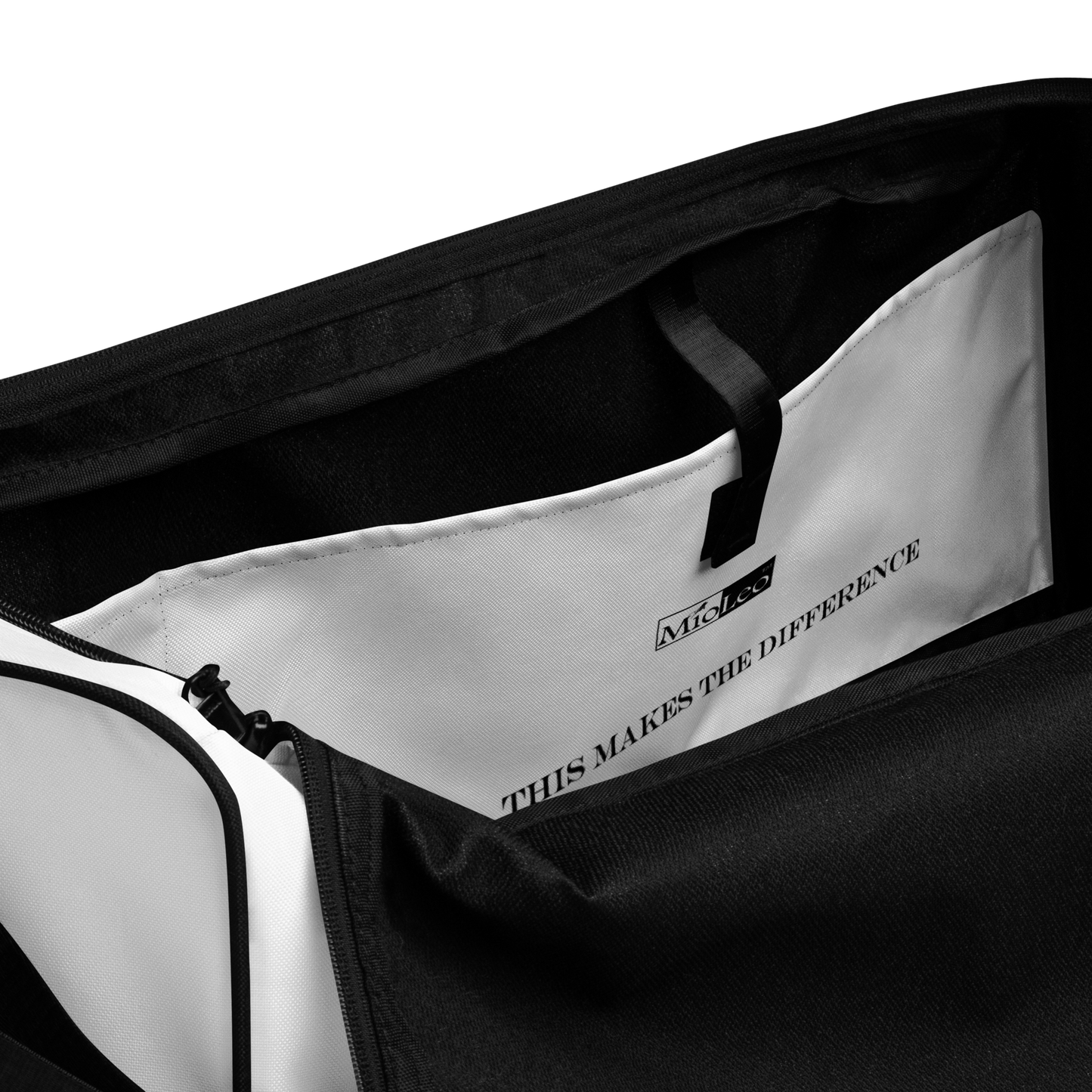 Duffle-Bag White-Line No.802 "unlimited" by MioLeo