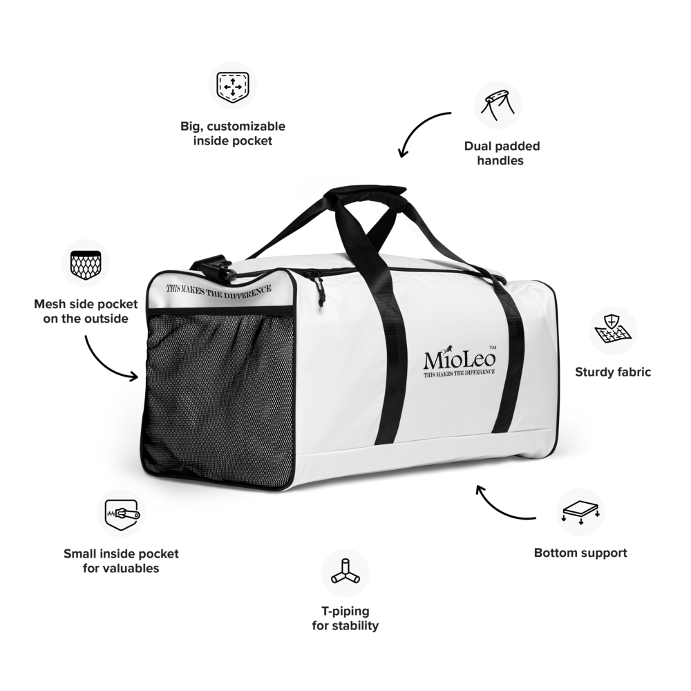 Duffle-Bag White-Line No.802 "1 of 500 High-End-Exclusive" by MioLeo