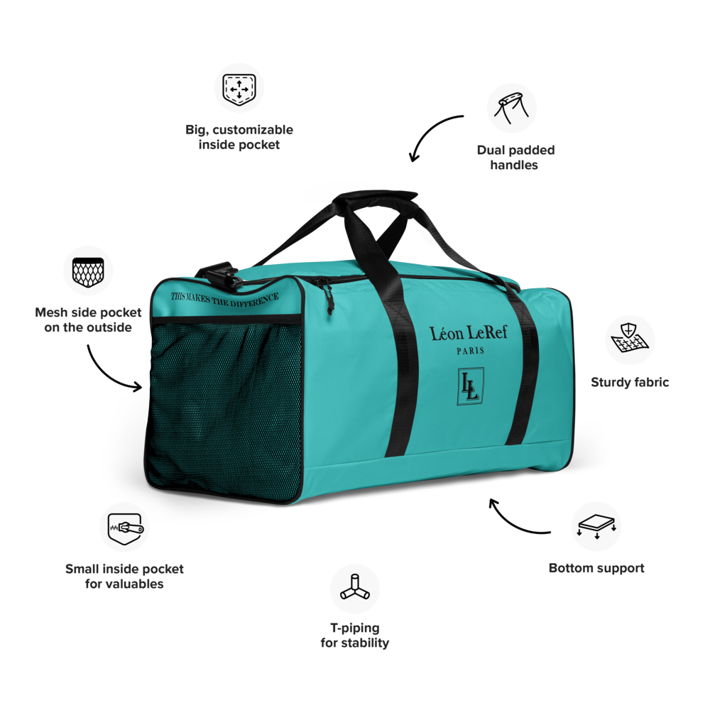 Duffle-Bag Black-Line No.802-5 "1 of 250 Ultra-Exclusive" by MioLeo