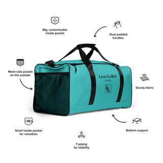 Duffle-Bag Black-Line No.802-5 "1 of 250 Ultra-Exclusive" by MioLeo