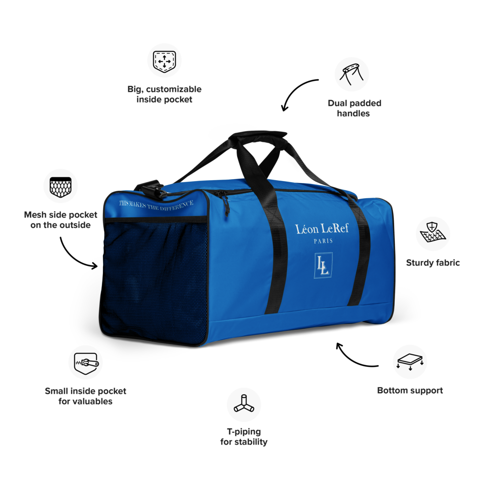 Duffle-Bag Black-Line No.802-4 "1 of 250 Ultra-Exclusive" by MioLeo