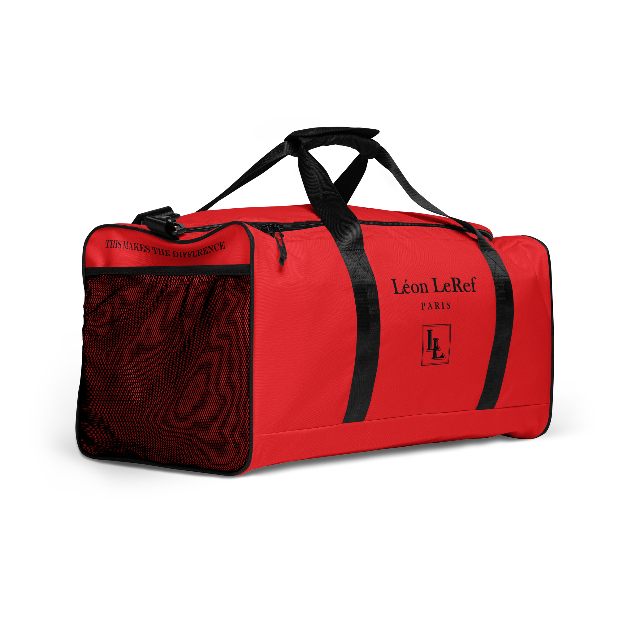 Duffle-Bag Black-Line No.802-3 "1 of 250 Ultra-Exclusive" by MioLeo