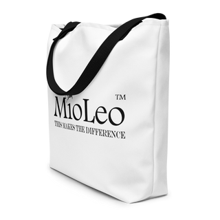 Big-Tote-Bag White-Line No.801 "unlimited" by MioLeo