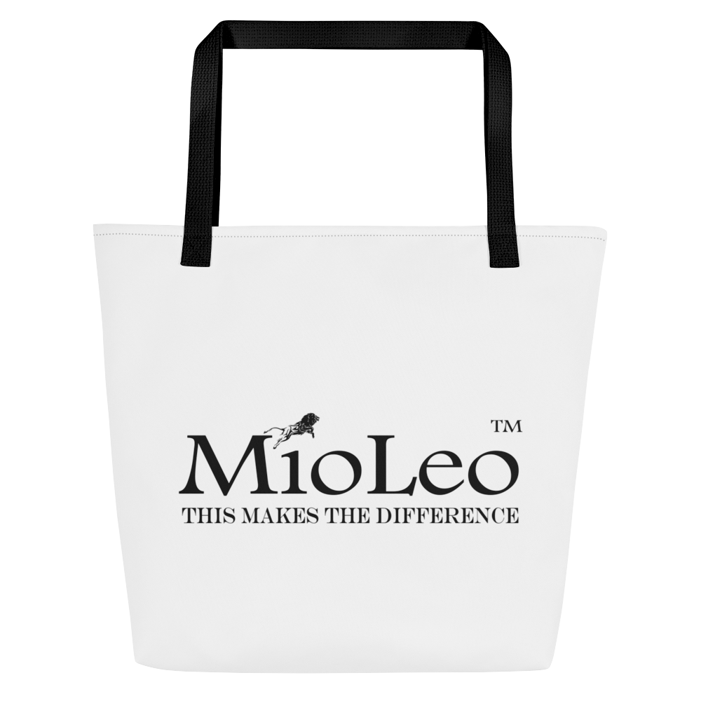 Big-Tote-Bag White-Line No.801 „unlimited“ von MioLeo