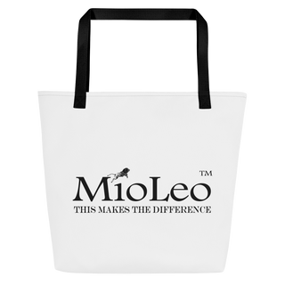 Big-Tote-Bag White-Line No.801 "unlimited" by MioLeo