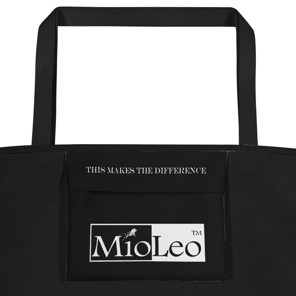 Big-Tote-Bag Black-Line No.801-1 "500 High-End-Exclusive" by MioLeo