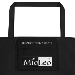 Big-Tote-Bag Black-Line No.801-1 "unlimited" by MioLeo