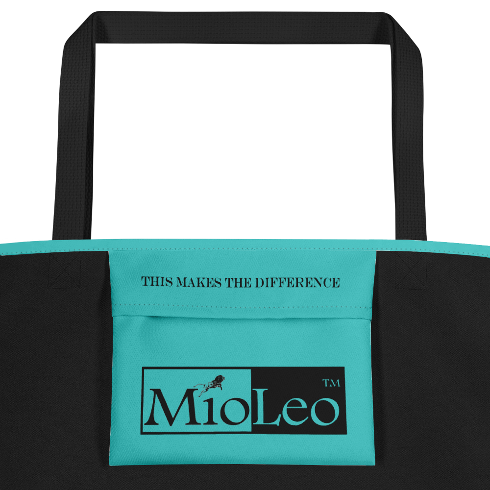 Big-Tote-Bag Black-Line No.801-5 "1 of 500" by MioLeo