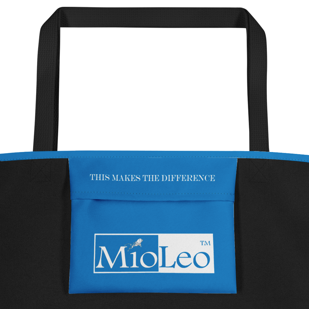 Big-Tote-Bag Black-Line No.801-4 „1 of 500“ von MioLeo