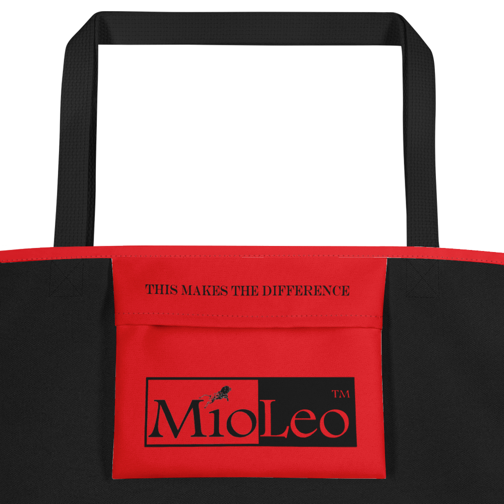 Big-Tote-Bag Black-Line No.801-3 "1 of 500" by MioLeo