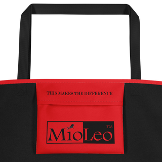 Big-Tote-Bag Black-Line No.801-3 "1 of 500" by MioLeo