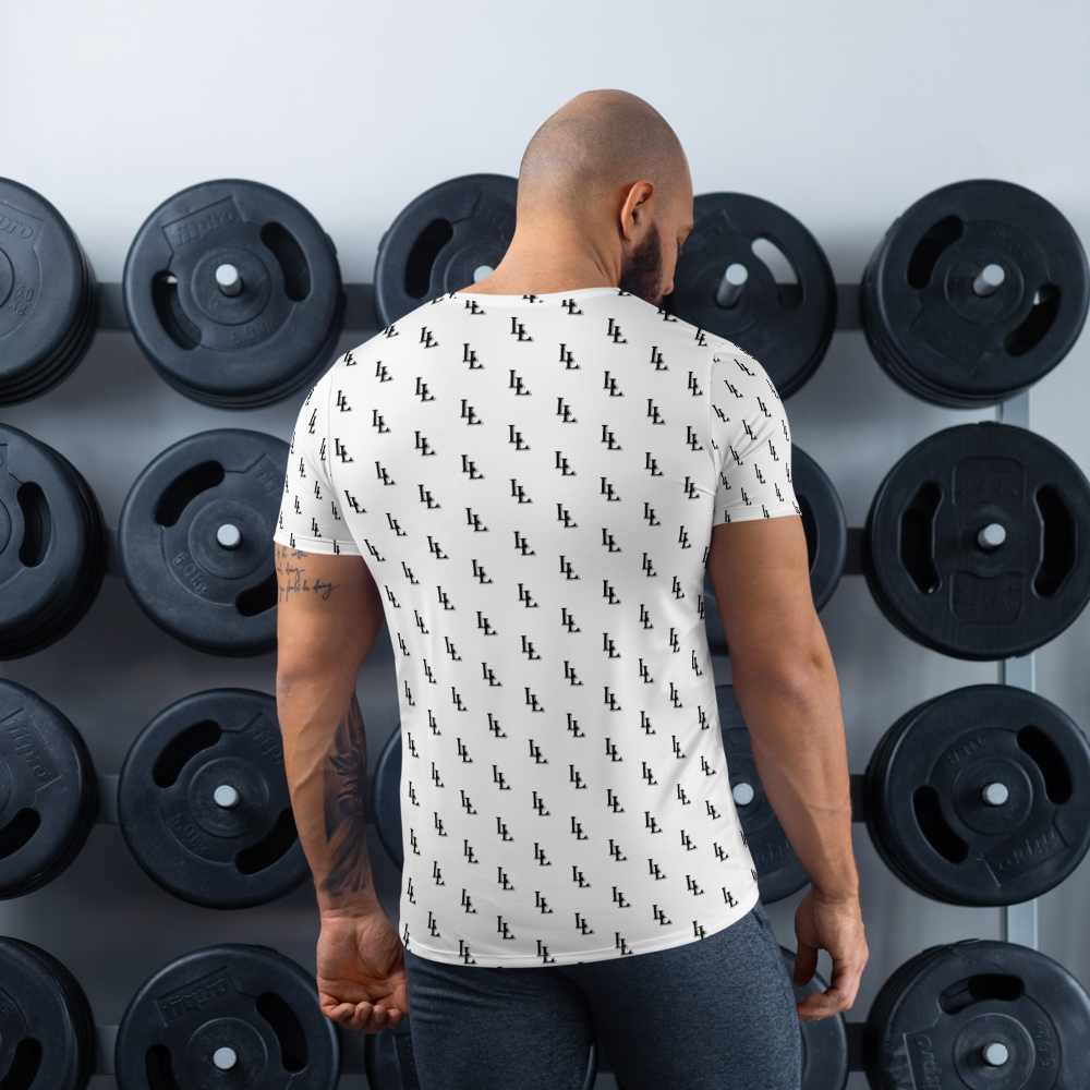 Men´s Athletic T-Shirt Black-Line No.085 "1 of 1K Master-Exclusive" by Léon LeRef