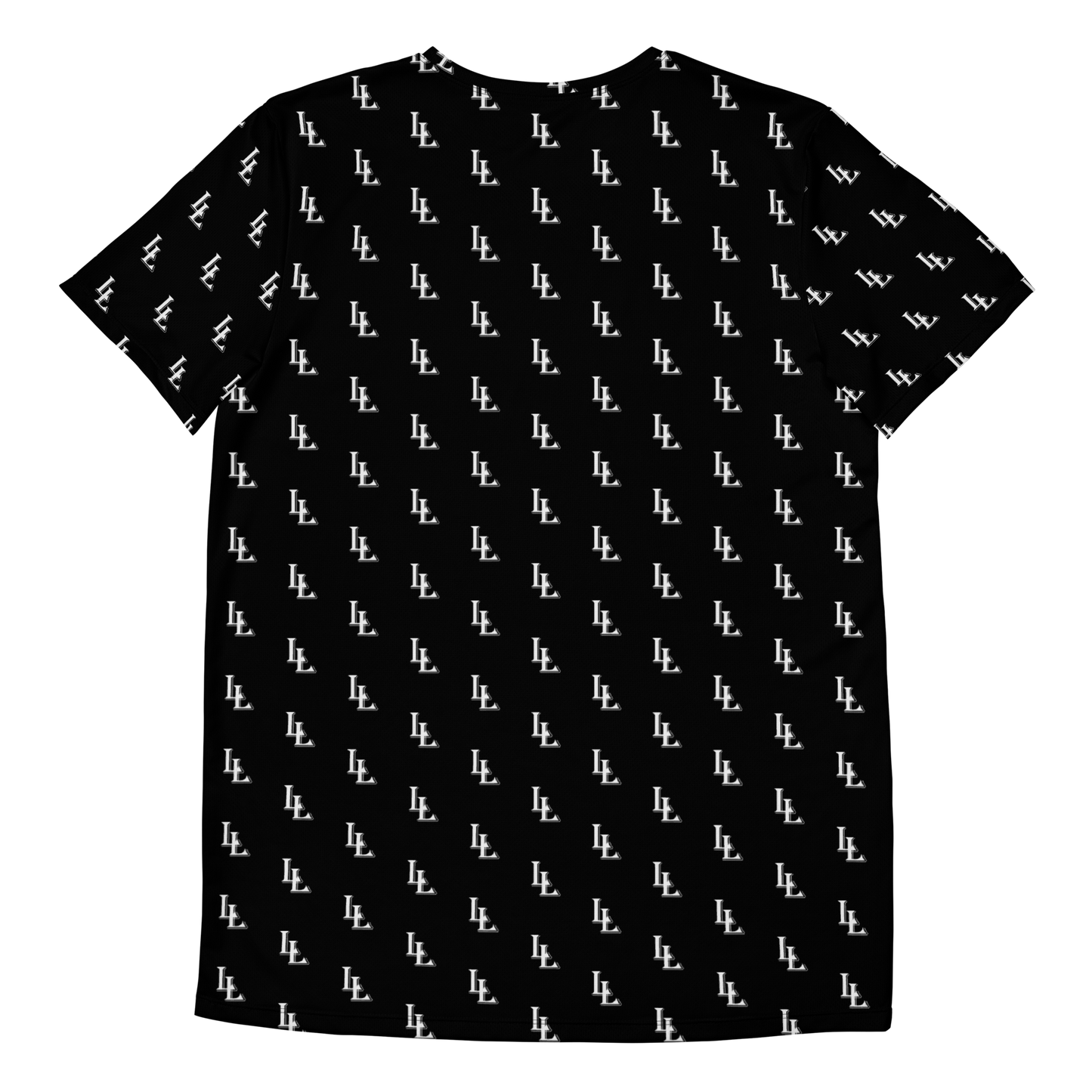 Men´s Athletic T-Shirt White-Line No.086 "1 of 2K" by Léon LeRef