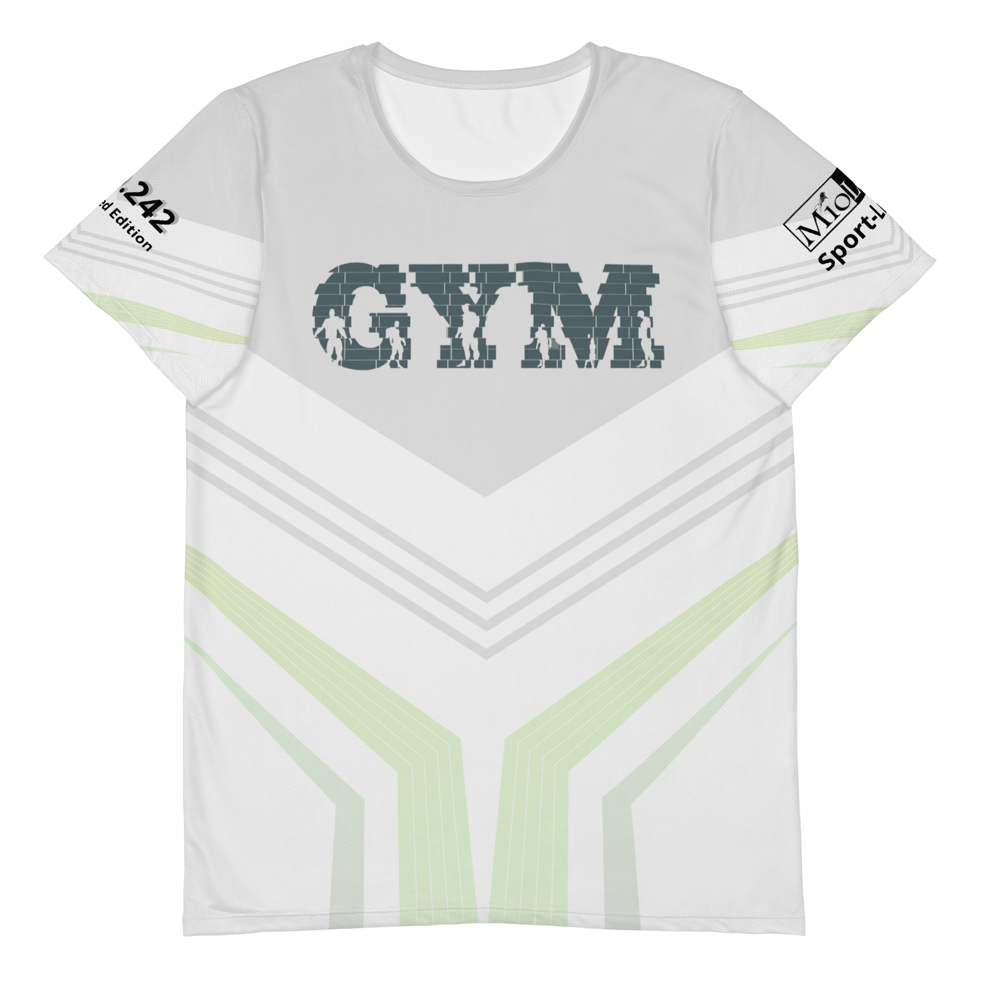 Men´s Athletic T-Shirt Sport-Line No.242 "1 of 5K Premium-Exclusive" by MioLeo