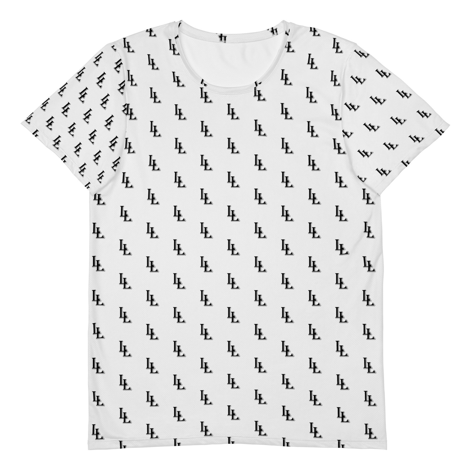 Men´s Athletic T-Shirt Black-Line No.085 "1 of 1K Master-Exclusive" by Léon LeRef