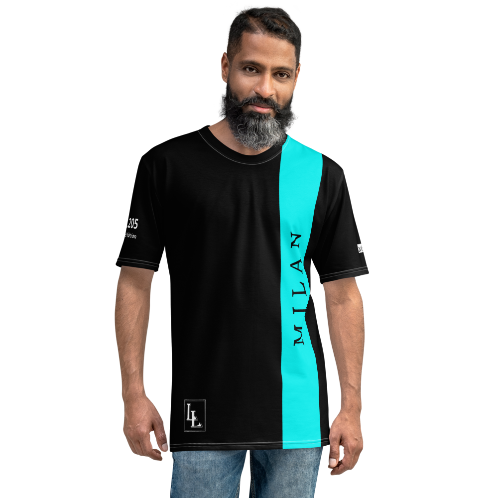 Unisex T-Shirt Black-Line No.205 "1 of 500 High-End-Exclusive" by MioLeo