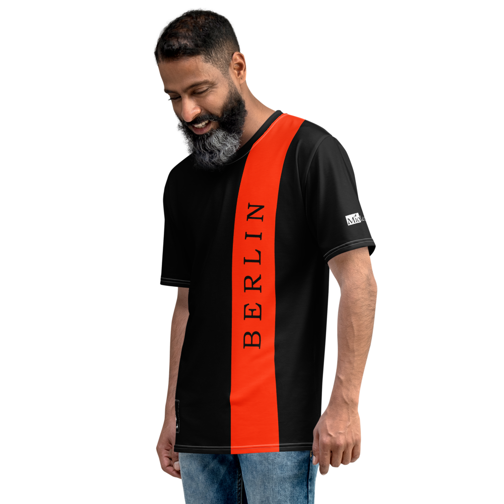 Unisex T-Shirt Black-Line No.203 "1 of 500 High-End-Exclusive" by MioLeo