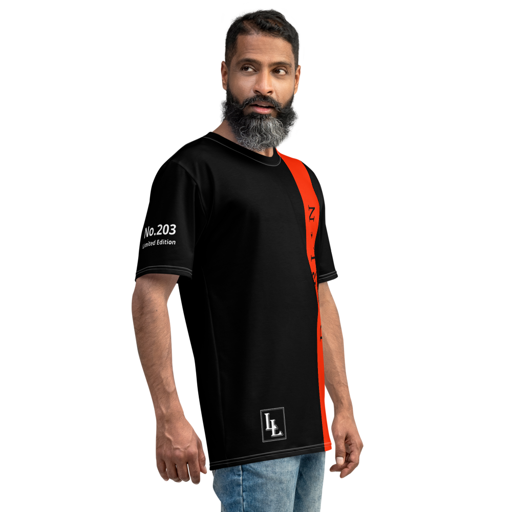 Unisex T-Shirt Black-Line No.203 "1 of 500 High-End-Exclusive" by MioLeo
