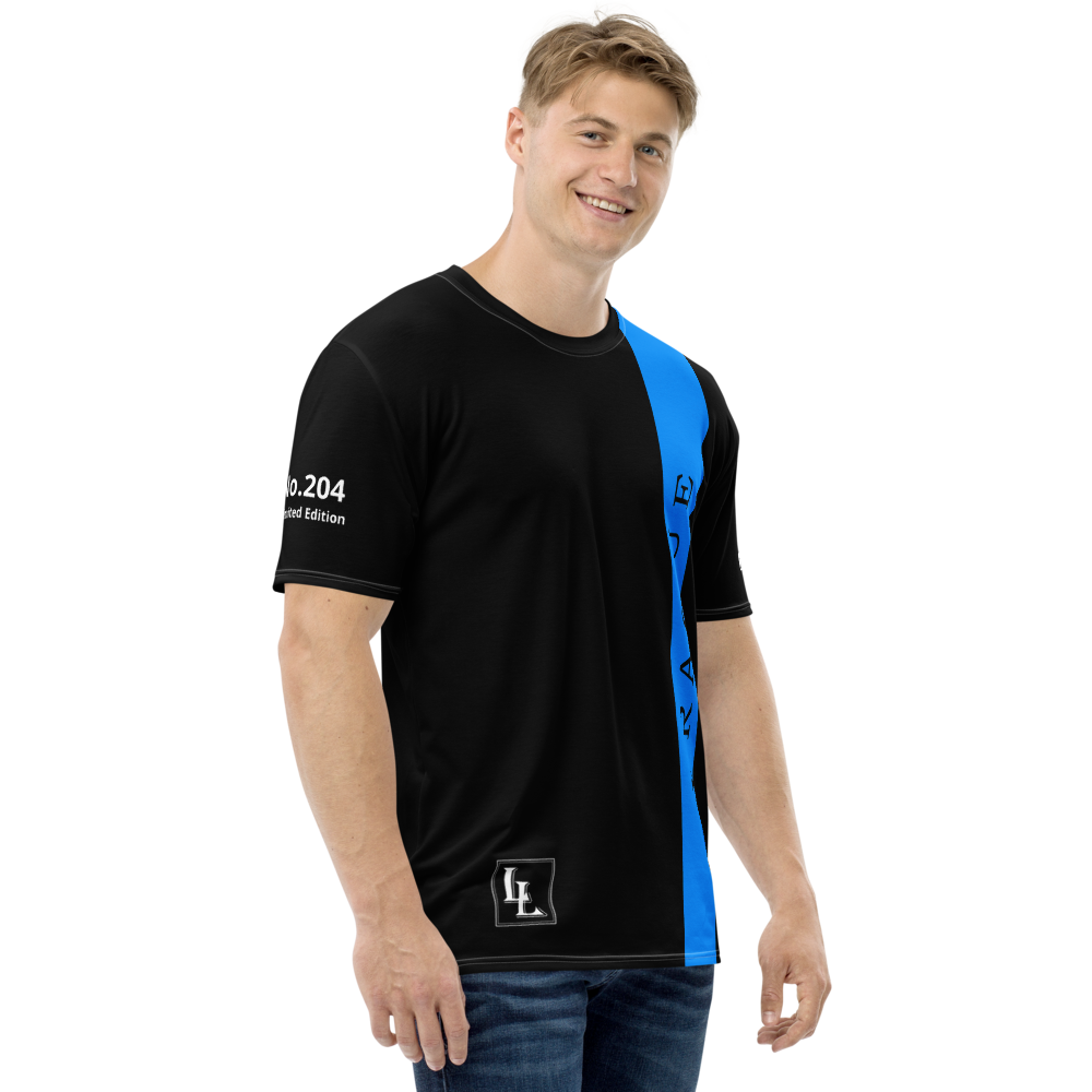 Unisex T-Shirt Black-Line No.204 "1 of 500 High-End-Exclusive" by MioLeo