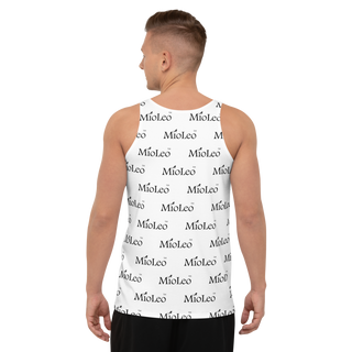Herren Tank Top White-Line Nr.202 „1 of 1K“ von MioLeo