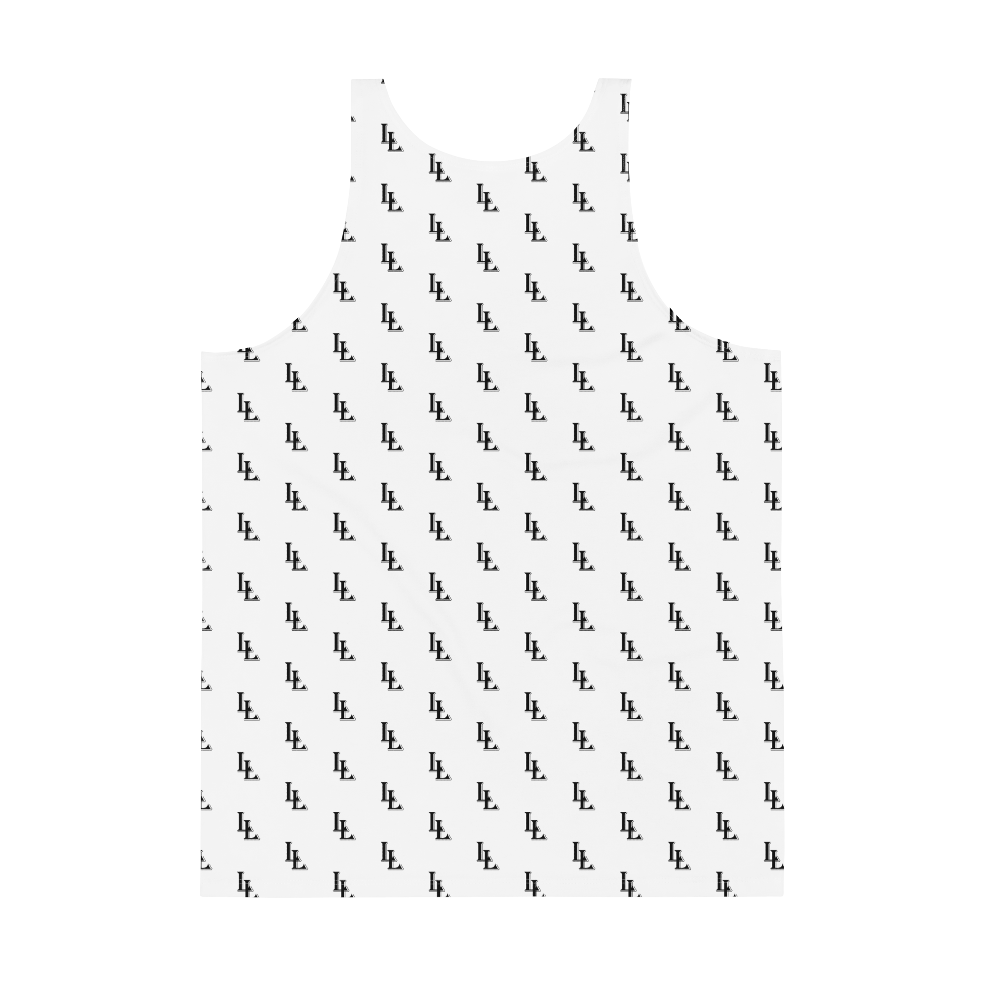 Men´s Tank Top Black-Line No.085 "1 of 2K" by MioLeo