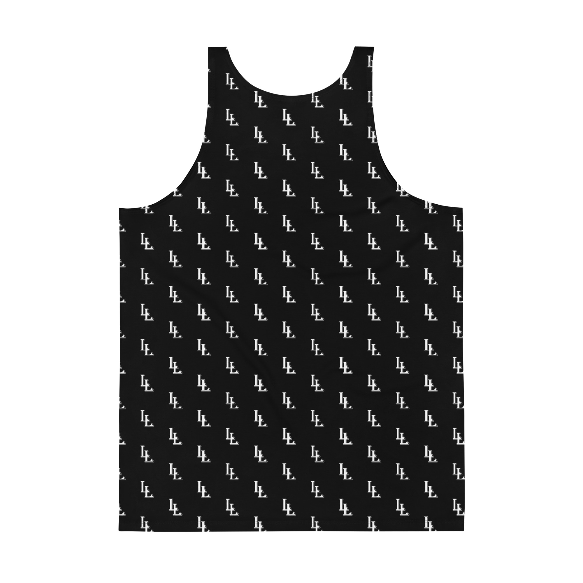 Men´s Tank Top Black-Line No.086 "1 of 2K" by MioLeo