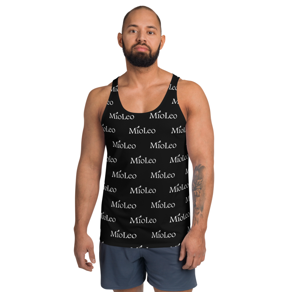 Men´s Tank Top White-Line No.203 "1 of 1K" by MioLeo