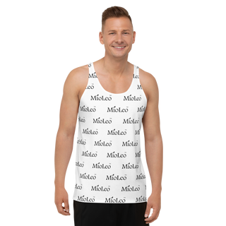 Herren Tank Top White-Line Nr.202 „1 of 1K“ von MioLeo