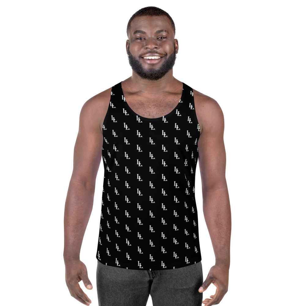 Men´s Tank Top Black-Line No.086 "1 of 2K" by MioLeo