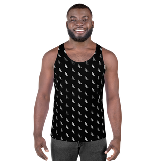 Herren Tank Top Black-Line Nr.086 „1 of 2K“ von MioLeo