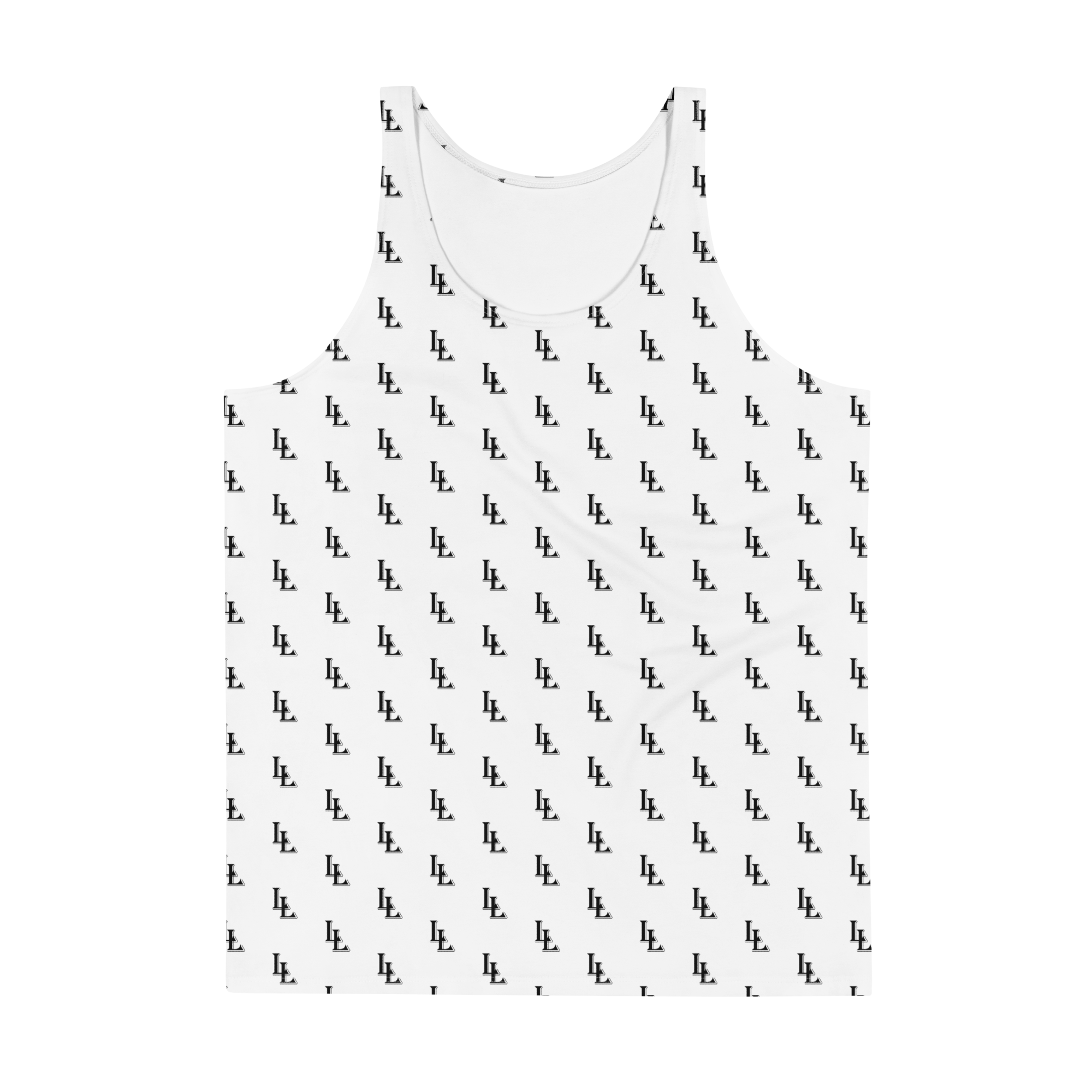 Men´s Tank Top Black-Line No.085 "1 of 2K" by MioLeo