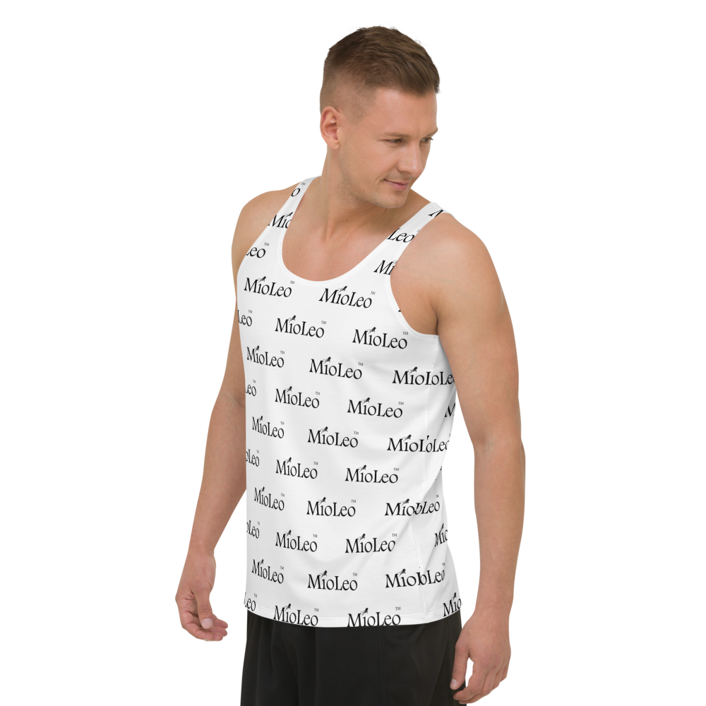 Herren Tank Top White-Line Nr.202 „1 of 1K“ von MioLeo