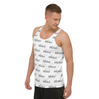 Herren Tank Top White-Line Nr.202 „1 of 1K“ von MioLeo