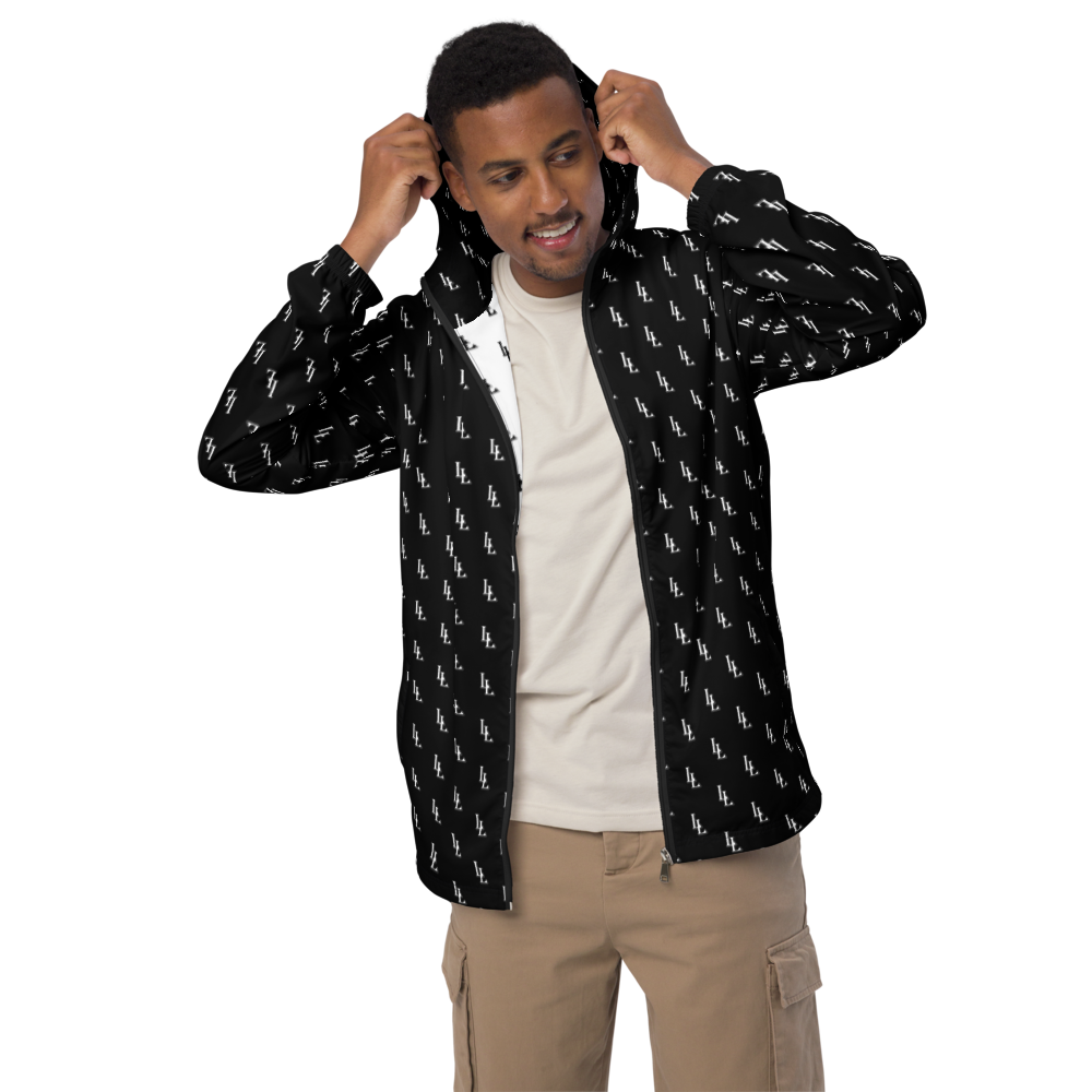 Unisex Windbreaker Black-Line No.086 "1 of 1K Master-Exclusive" by Léon LeRef