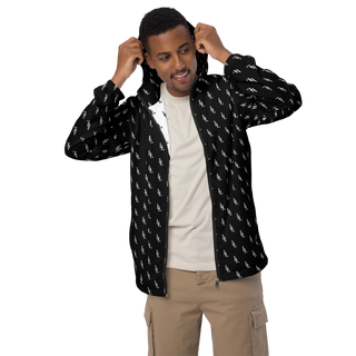Unisex Windbreaker Black-Line No.086 "1 of 1K Master-Exclusive" by Léon LeRef