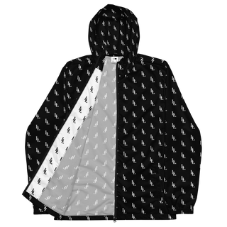 Unisex Windbreaker Black-Line No.086 "1 of 1K Master-Exclusive" by Léon LeRef